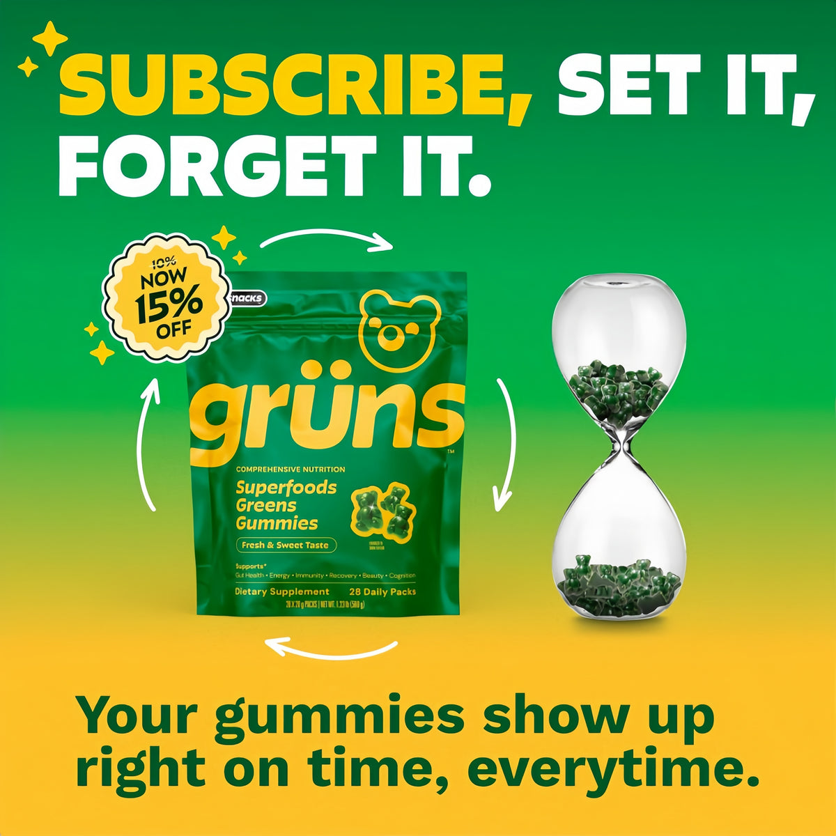 Grüns Superfood Gummies