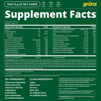 Grüns Superfood Gummies